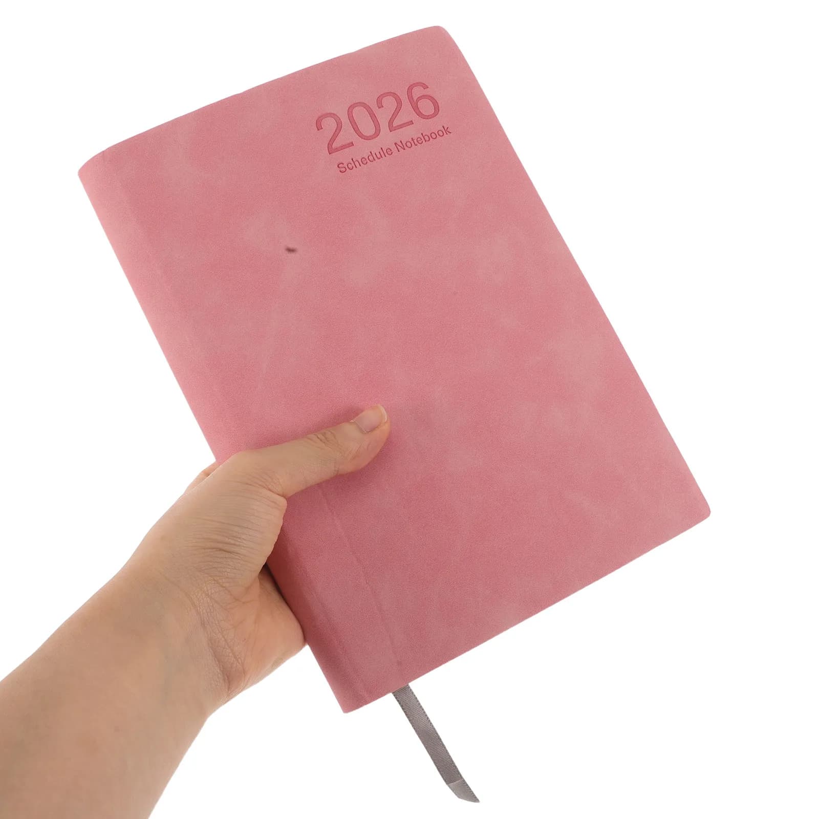 Agenda Giornaliera 2026 A5, Design Minimalista, Carta Resistente alle Macchie, Pianificatore Compatto per Studenti e Professionisti