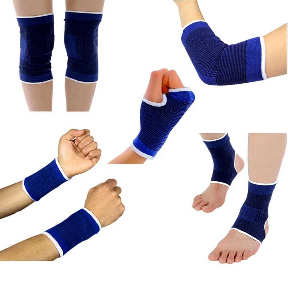 1 paio di supporto sportivo polso tutore per le mani gomito ginocchio caviglia mano Palm Protector Tunnel carpale tendinite sollievo dal dolore guanti da ciclismo