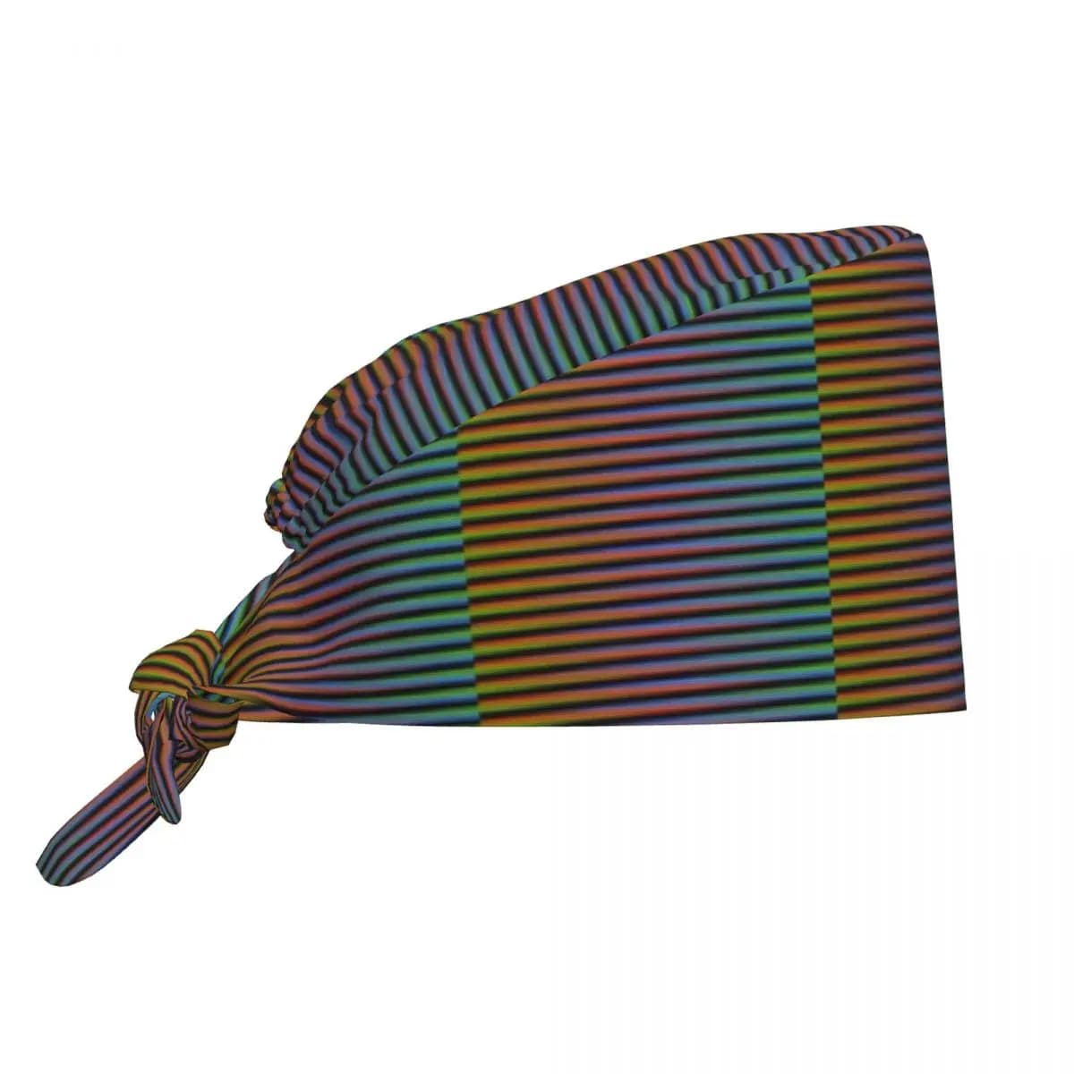 Carlos Cruz Diez Venezuela Scrub Hat Doctor Working Surgical Cap Unisex Adjustable Nursing Caps for Dentist
