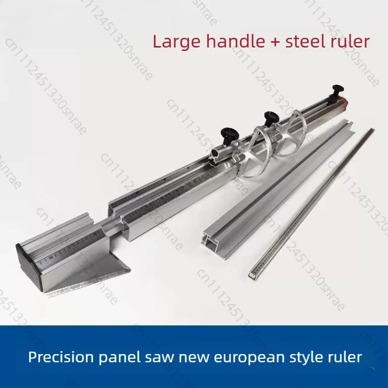 Precision Panel Saw Ruler Push Table Saw Material Saw Backer Woodworking European Telescopic Ruler Positioning Board