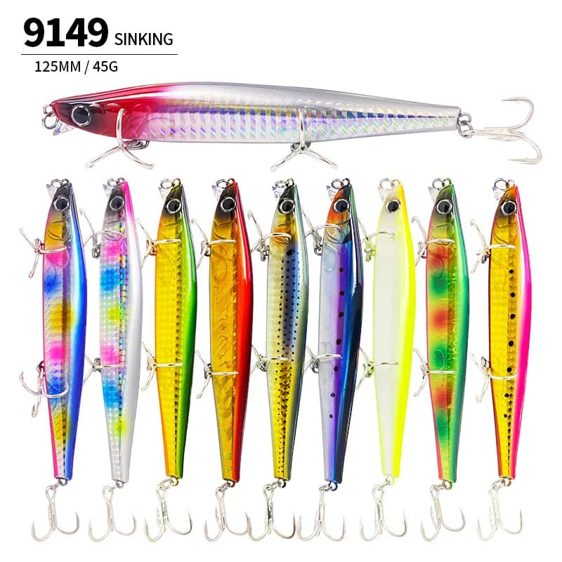 45g, Minnow at Bocca Corta, Wobbler 125S, Swimbait, Fishing Accessories