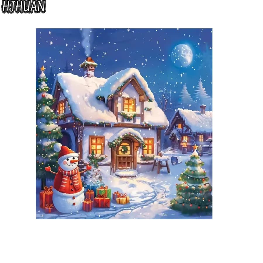 Diamond Painting Santa Claus Cross Stitch Full Drill Embroidery Diamond embroidery cross stitch Mosaic Pictures Gift Home Decor