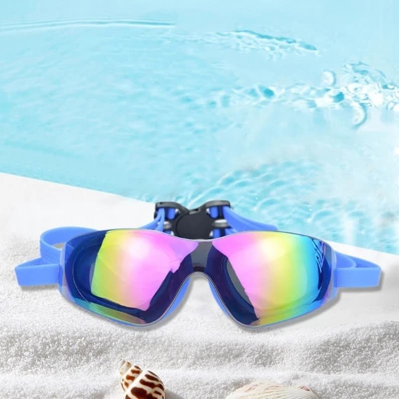 Swimming Occhialini Pool Occhialini Anti-fogging Without Lost Swimming Occhialini for Men Adult Women Young, UV