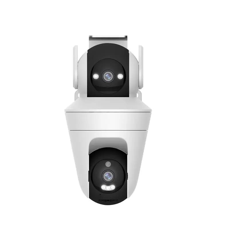 5MP 1944P iCam365 APP Telecamera dome IP a doppio obiettivo AI Rilevazione umanoide Sicurezza a colori CCTV Baby Monitor