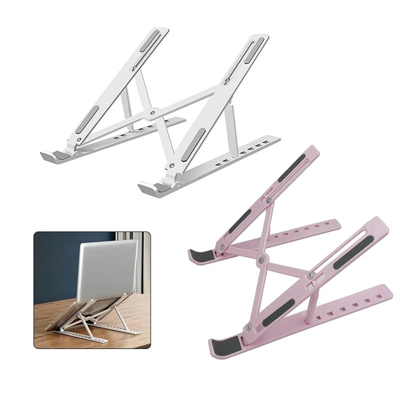 Universal Laptop Stand Adjustable Notebook Holder For Non-slip Foldable Cooling Base Bracket For Laptop/Tablet/phone