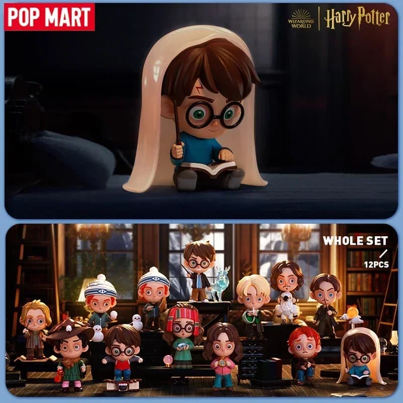 POP MART Harry Potter e il Prigioniero di Azkaban Serie Trendy Blind Box Giocattoli Scatola Misteriosa Action Figure Regalo a Sorpresa