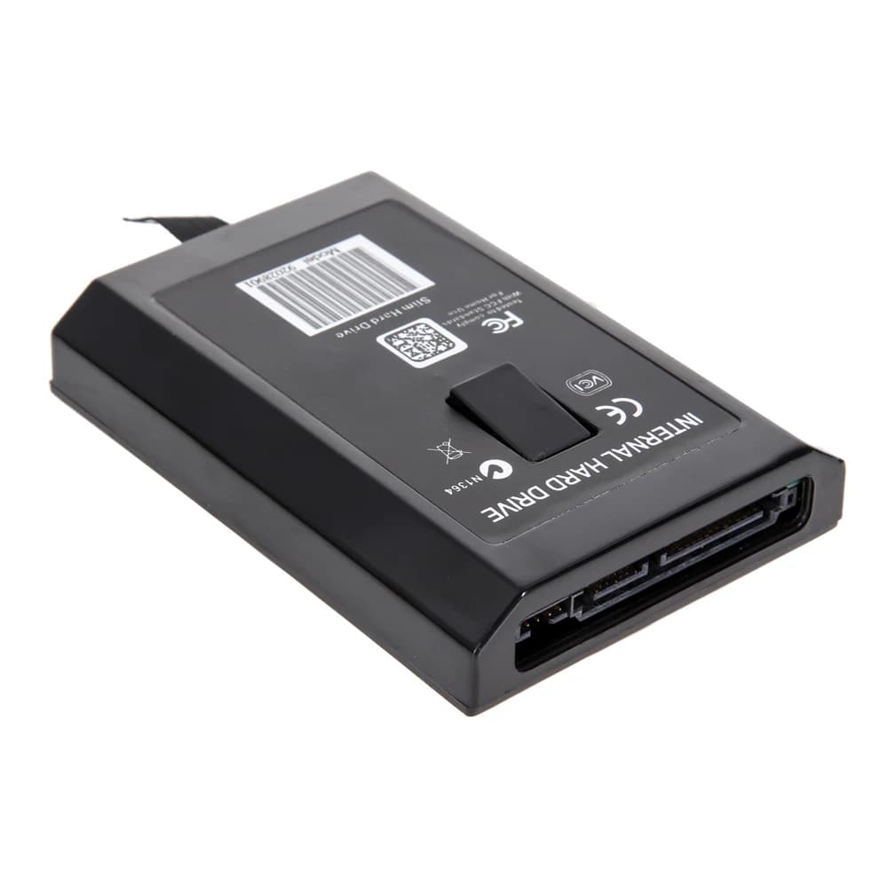 Plastic Internal HDD Hard Disk Drive Box for 20GB 60GB 120GB 250GB HDD Case Shell Game Accessories Replacement for XBOX 360 Slim