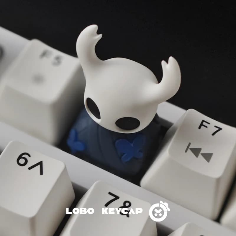 Hollow Knight Keycap Trasmissione della luce Personalità carina Accessorio per tastiera meccanica in resina Anime Single Keycap personalizzato Esc