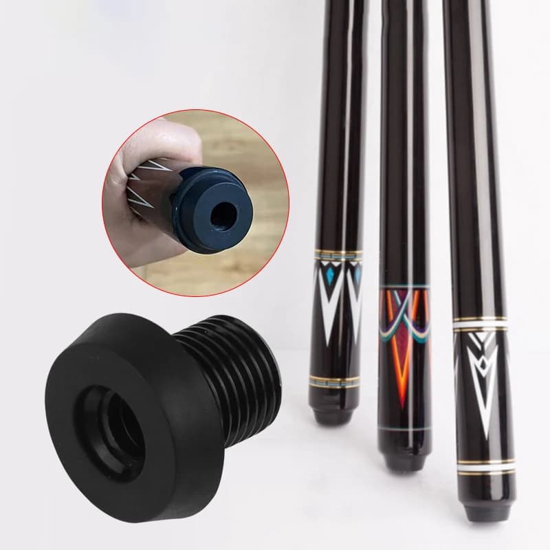 Accessorio per estensione stecca da biliardo per MEZZ/HOW/PERI, 1pc paraurti stecca da biliardo tappo posteriore vite in gomma
