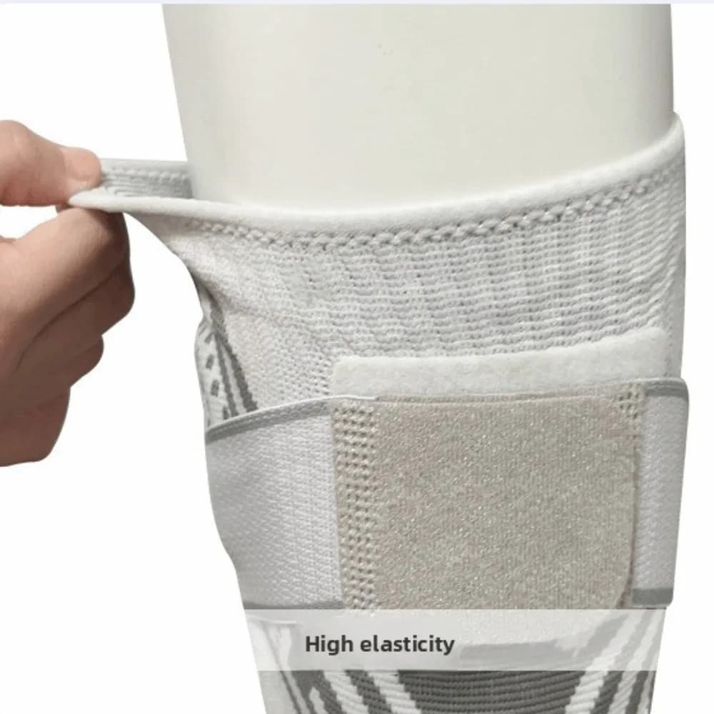 Supporti Elastici per Ginocchia, Ginocchiere a Compressione, Benda Elastica Sportiva Traspirante, Protezione da Infortuni, Fascia per Ginocchio