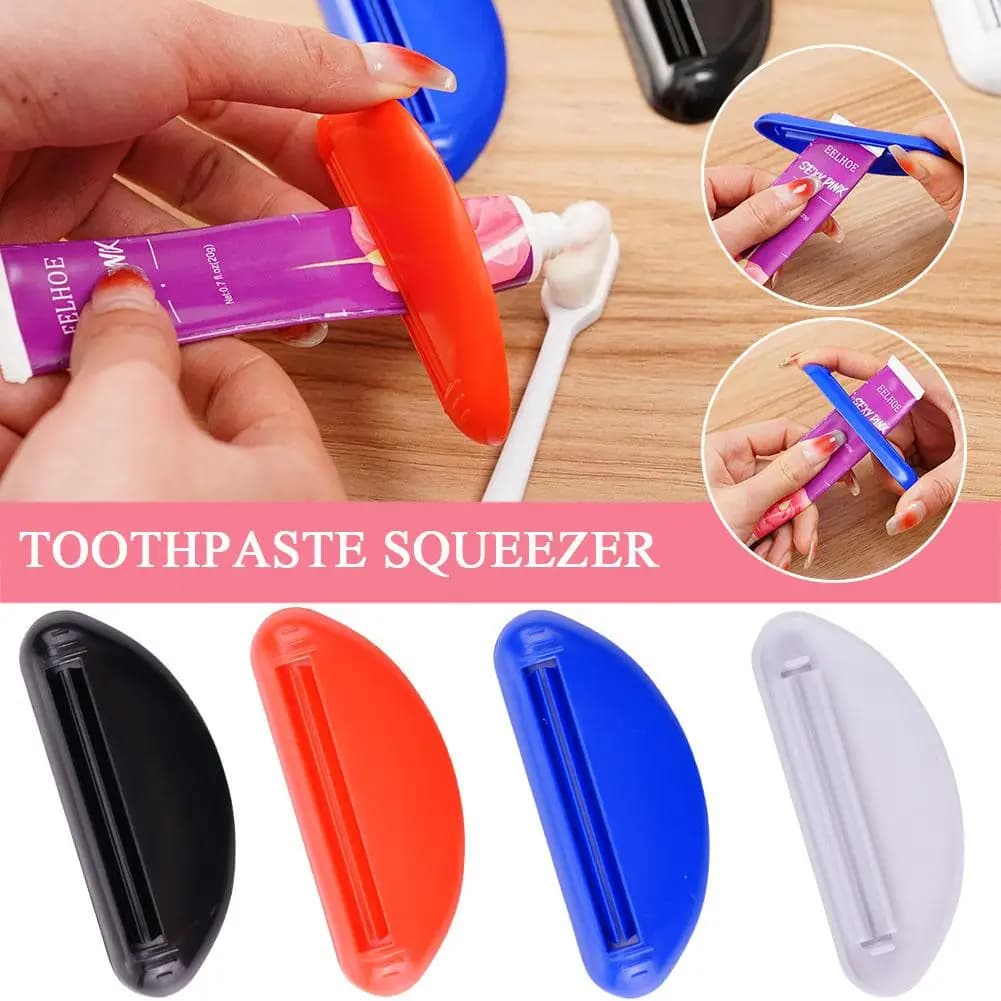 Dispenser Manuale Multifunzione per Dentifricio, Spremitubo per Crema, Clip per Estrusione Pasta, Morsetto per Spremere, 1 Pezzo