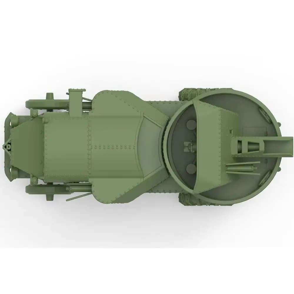 Kit Modello Militare dell'Auto Blindata Garford-Putilov dell'Impero Russo MRY-SFW SS373 1/48 1/87 1/160 1/220