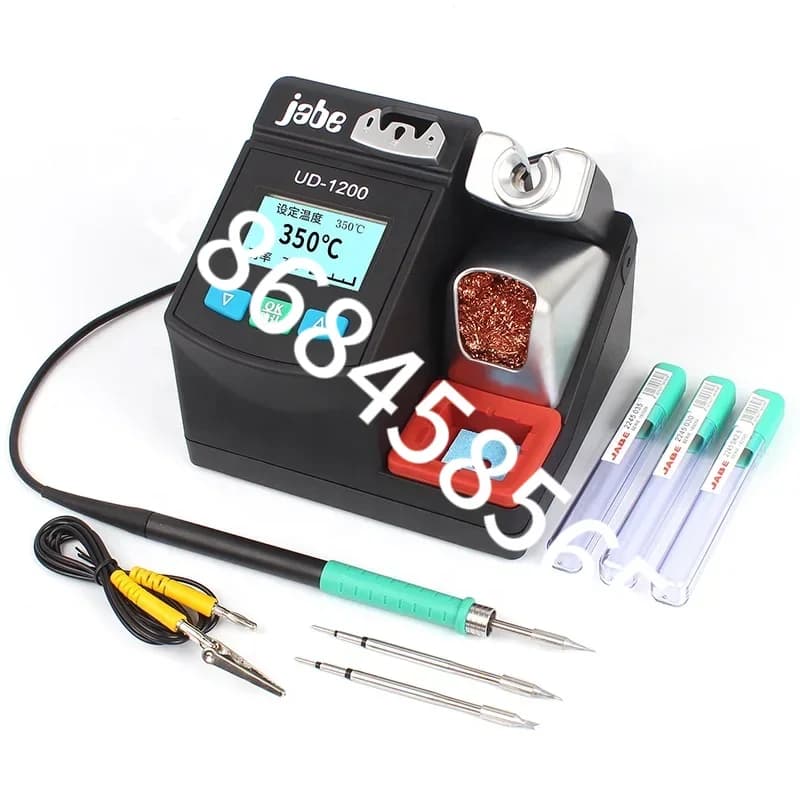 (Nuovo originale!!) Stazione di rilavorazione Bga 110V / 220V Strumento di riparazione Smd Saldatore digitale senza piombo Jabe Ud-1200 per smartphone