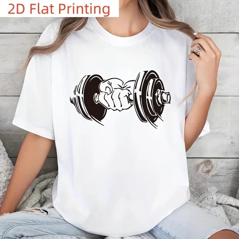 Patch Termoadesiva 2D Piatta con Stampa Pugno di Forza (1 pezzo) per Decorazione T-shirt Nere, Jeans e Zaini