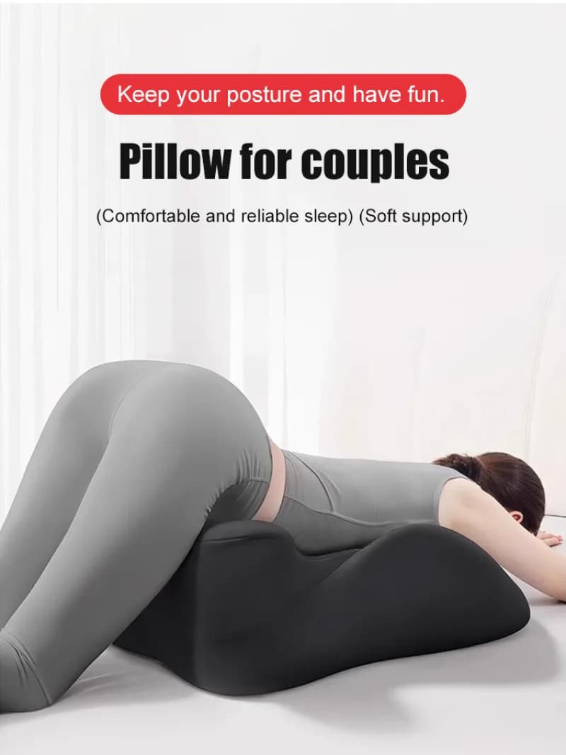 Cuscino lettino multifunzionale per dormire, lettura e telefono – Cuscino di supporto ergonomico per il comfort dello schienale e del collo