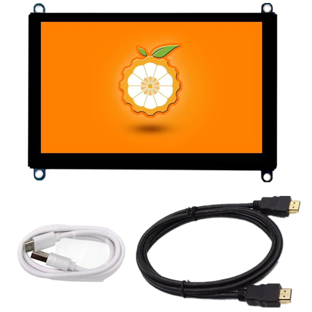 5 Inch HDMI Screen IPS 800x480 Compatible LCD Touch Display for Raspberry Pi 4B/3B+ Windows PC