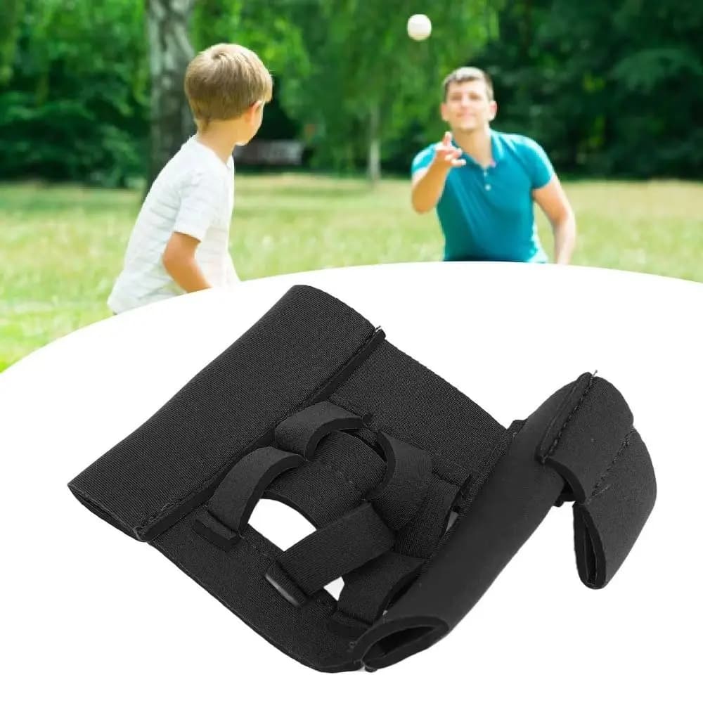 Guanto da allenamento per baseball in tinta unita, leggero e traspirante, mini guanto da baseball, guanto da softball per palline di dimensioni da golf, resistente