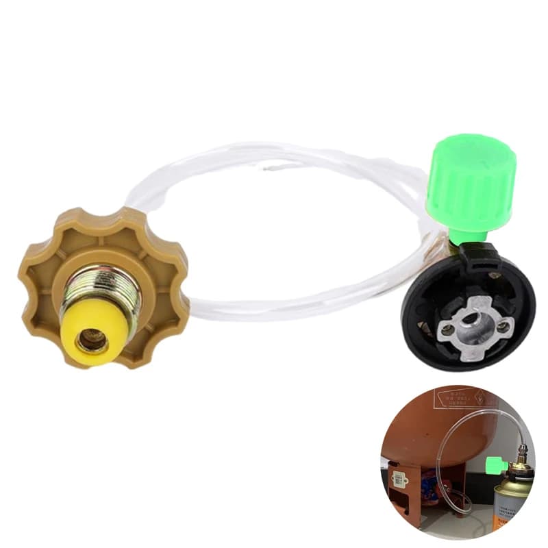 Charging adapter for propane for outdoor camping gas cooker Adapter for reservoir Gas tank Filling accessories for burners