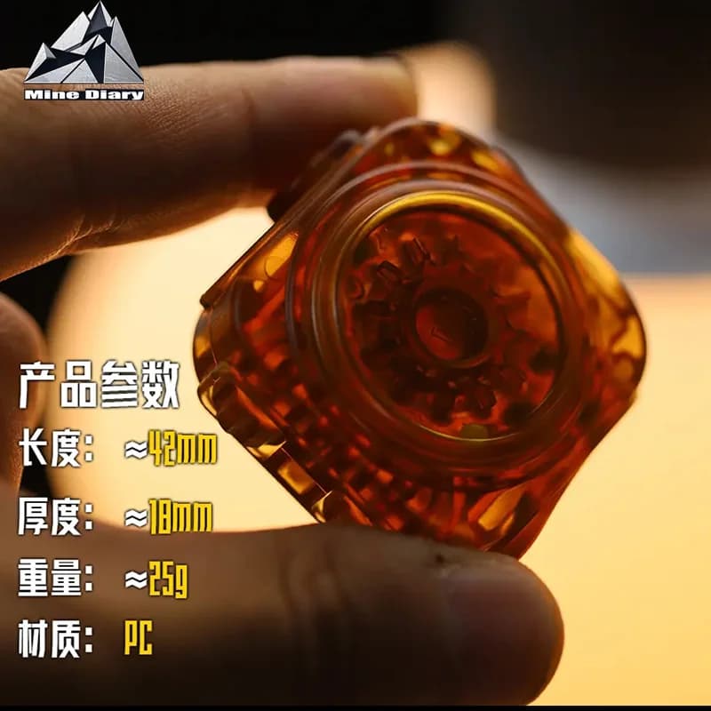 Gao Studio 4 in 1 Fidget Master Giocattoli collettivi Fidget Slider Giocattoli da scrivania Fidget Spinner Edc Gadget Giocattolo rotante