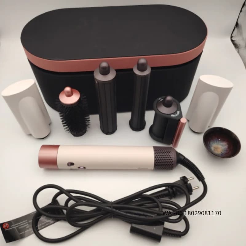 Multiistyler ionico e asciugatrice per acconciature dritte e ondulate con supporto francese Dy Ssonn Airr Wwrapi.d 2025 Special Edition