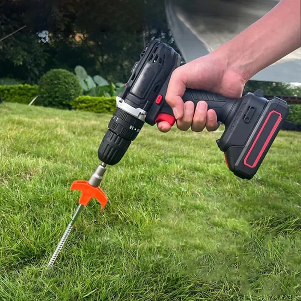 Set di 8 Picchetti da Campeggio con Attacco Esagonale, Ancore per Terra, Picchetti per Tende Resistenti