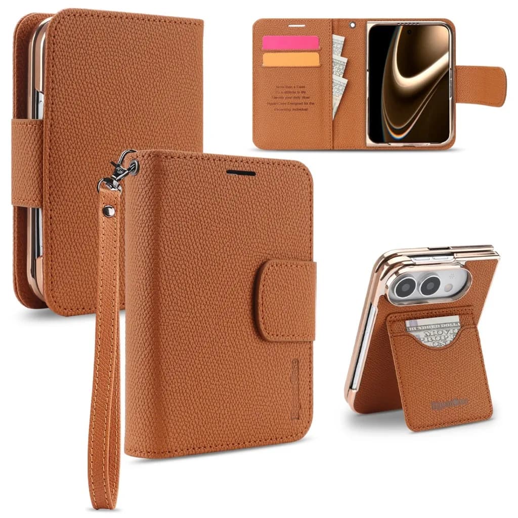 2in1 Detachable Wallet Phone Case with Wrist Strap For iPhone Duo Electroplating RFID Blocking Card Slot Holder Leather Cover