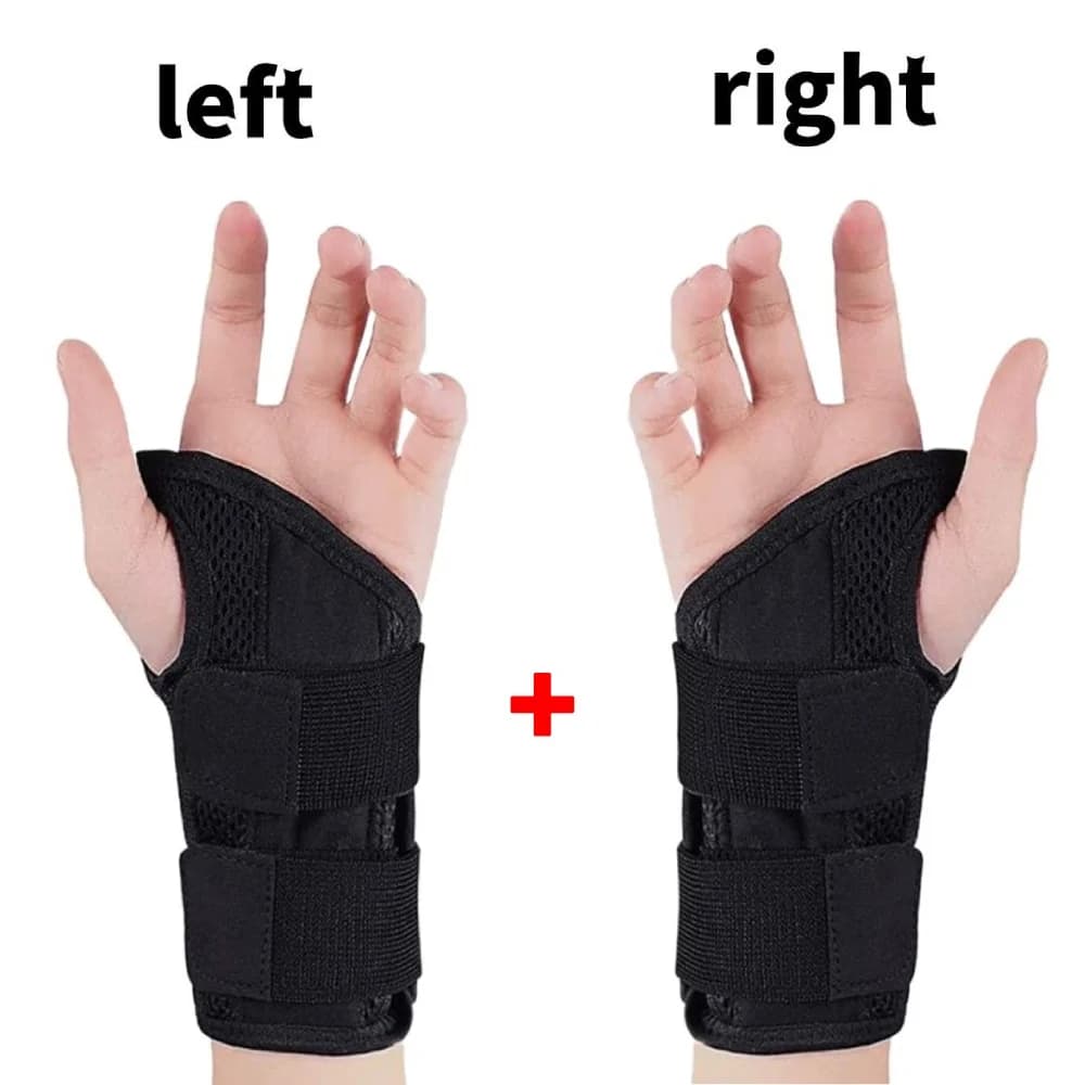1/2pcs Tunnel Carpale Polso Tutore Regolabile Polso Sport Compressione Polso Guard Traspirante Per Artrite Tendinite Sollievo Dal Dolore
