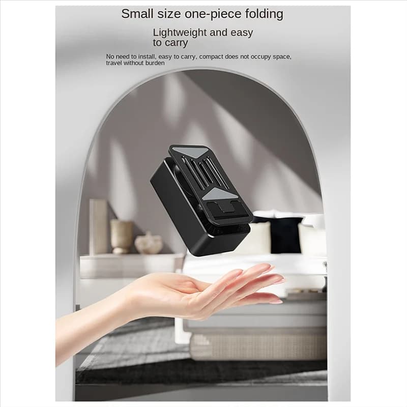 Supporto per telefono cellulare girevole intelligente Bluetooth, supporto per telefono cellulare Supporto per telefono cellulare pieghevole con altoparlante Bluetooth pigro