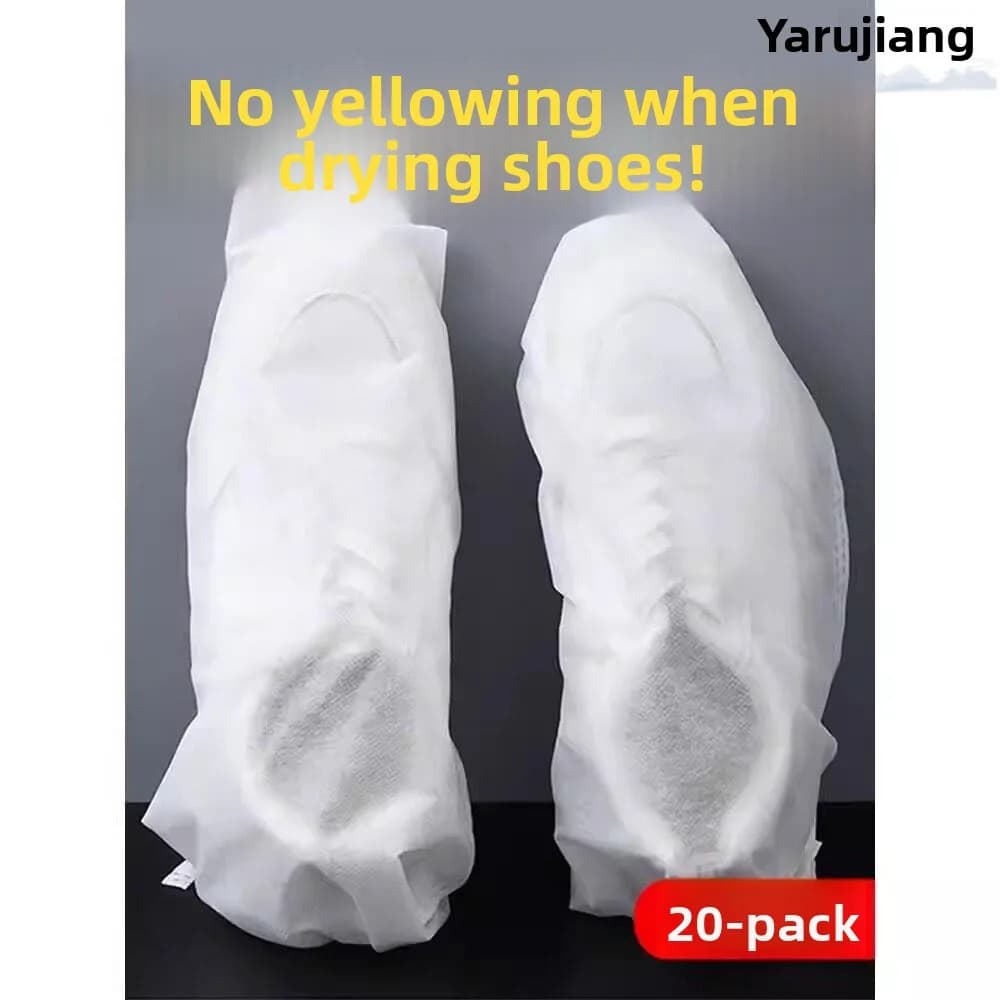 Anti Yellowing Shoe Bags for Sun Drying And Washing Shoes Brushing White Sneakers Yellowing Shoe Covers Storage Organizer