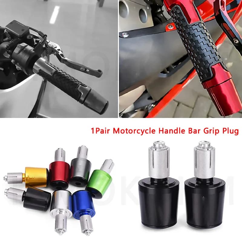 New motorcycle CNC 7/8' universal handlebar weights terminal handlebar cap knobs for Yamaha Honda CB650F CB1000R CBR 600 f4i CB400