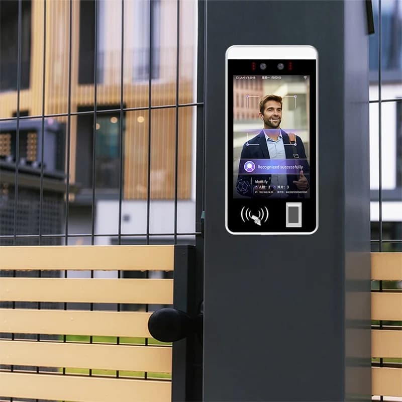 8-Inch Android Face Recognition Fingerprint Terminal NFC Card WiFi Support Time Attendance Access Control System OEM ODM