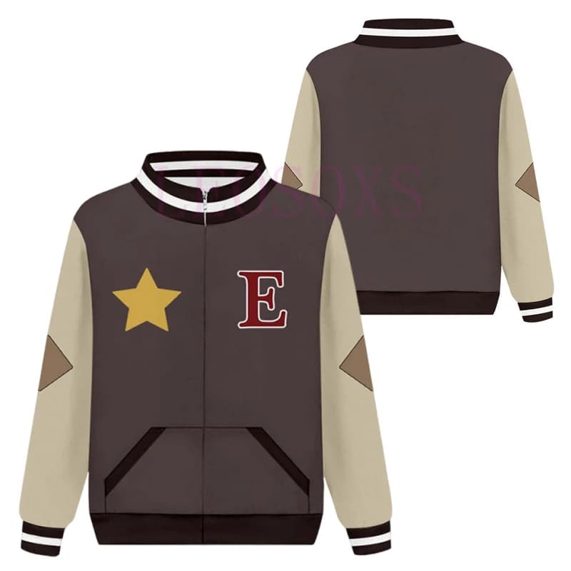 Halloween Adult Owl Cartoon House Luz Noceda Cosplay Costume Hooded Sweatshirt Men Women New Style Casual Baseball Jacket Coat
