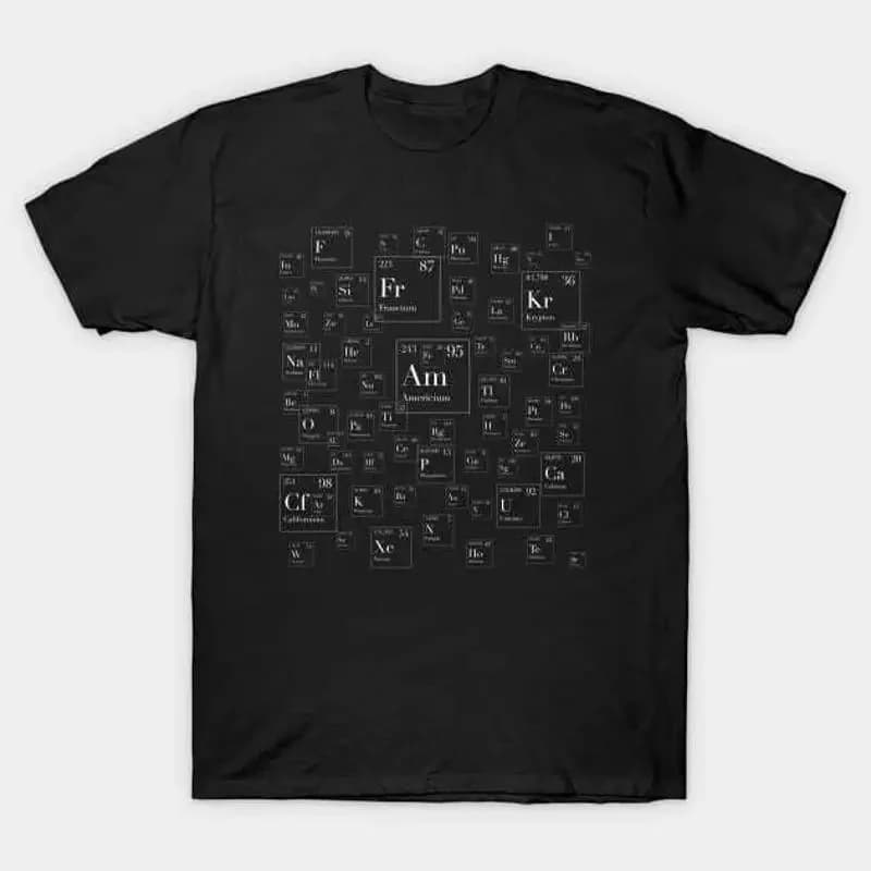 Periodic table T Shirt S 5XL Fast Shipping