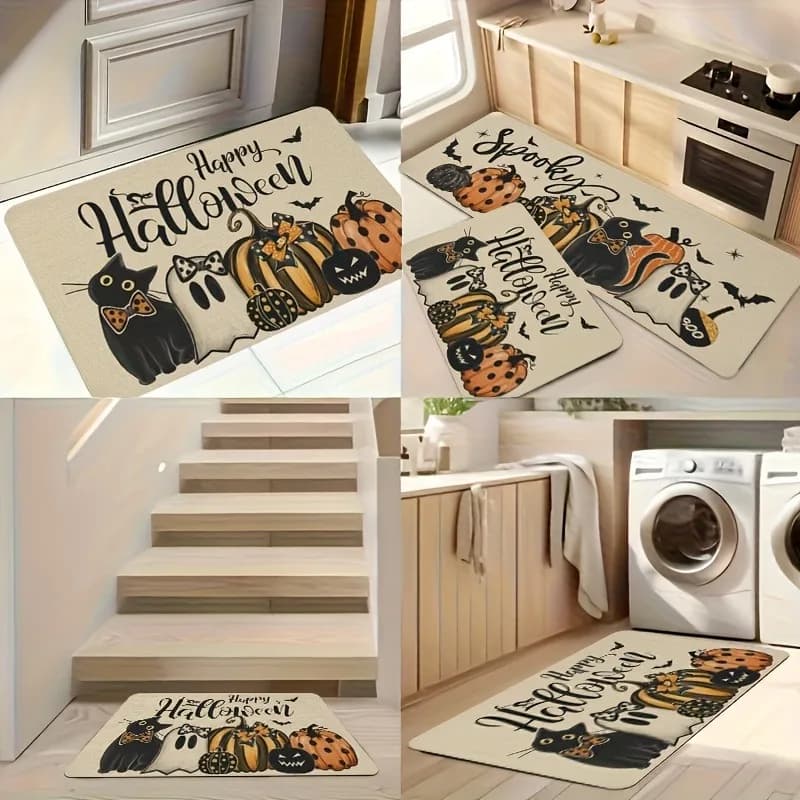 1PC model Halloween kitchen mat anti-slip design pop bathroom carpet bathroom carpet for home sink laundry furniture