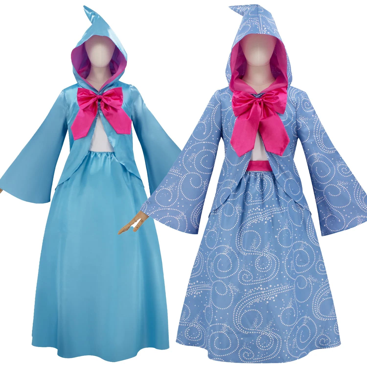 Dress with fairy godmother, cloak, belt, headdress, costumes for theatrical performances Halloween Carnival