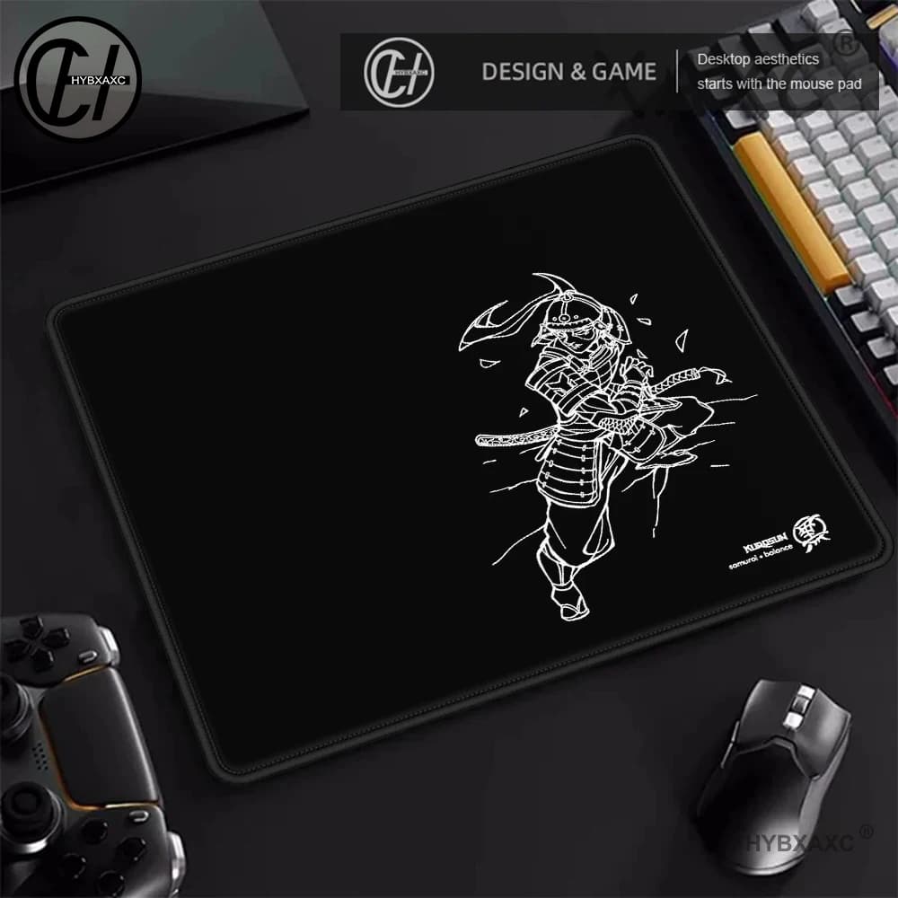 Gamer Professional Kurosun Samurai Gaming Mouse Pad Gioco Superficie ultrafine Equilibrio Tappetino per mouse 45x40CM E-Sports Mousepad Tappetino da scrivania