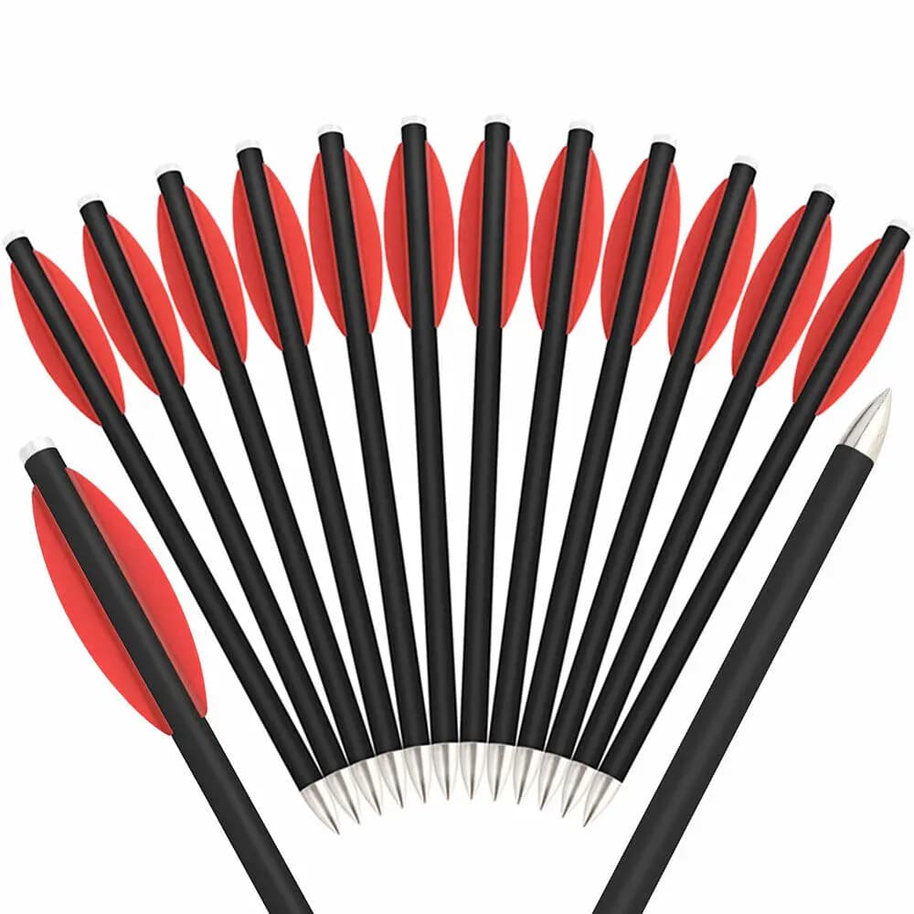 6.3 "Tiro con l'arco Balestra Bulloni Mini Carbonio misto OD6mm ID4.2mm Balestra Freccia Arco Tiro con l'arco Caccia Tiro Freccia 6/12/18/24 pezzi