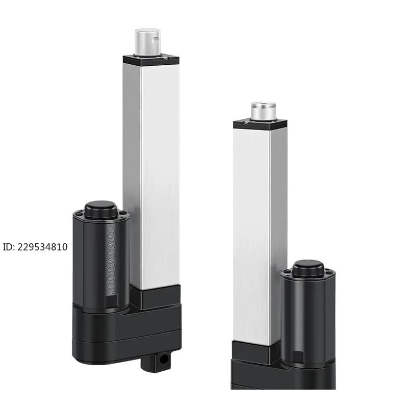 DC electric push rod Miniature lifting rod Silent electric window pusher Intelligent trash can Telescopic rod motor 1pcs