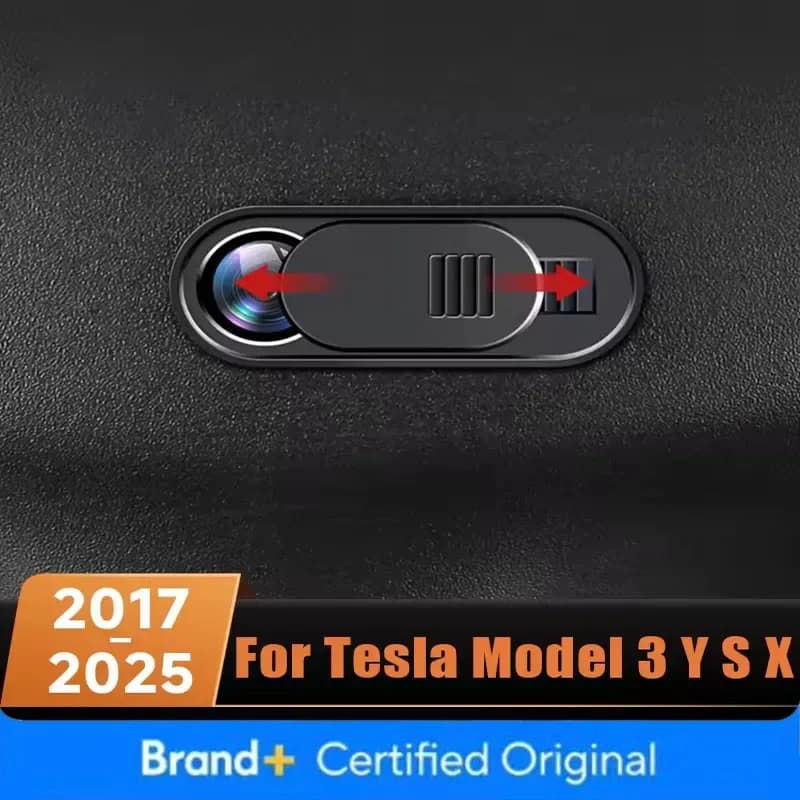 Protezione per la privacy della telecamera dell'auto, blocco webcam per console centrale per Tesla Model 3 Y S X 2017 2018 2019 2020 2021 2022 2023 2024 Amagi
