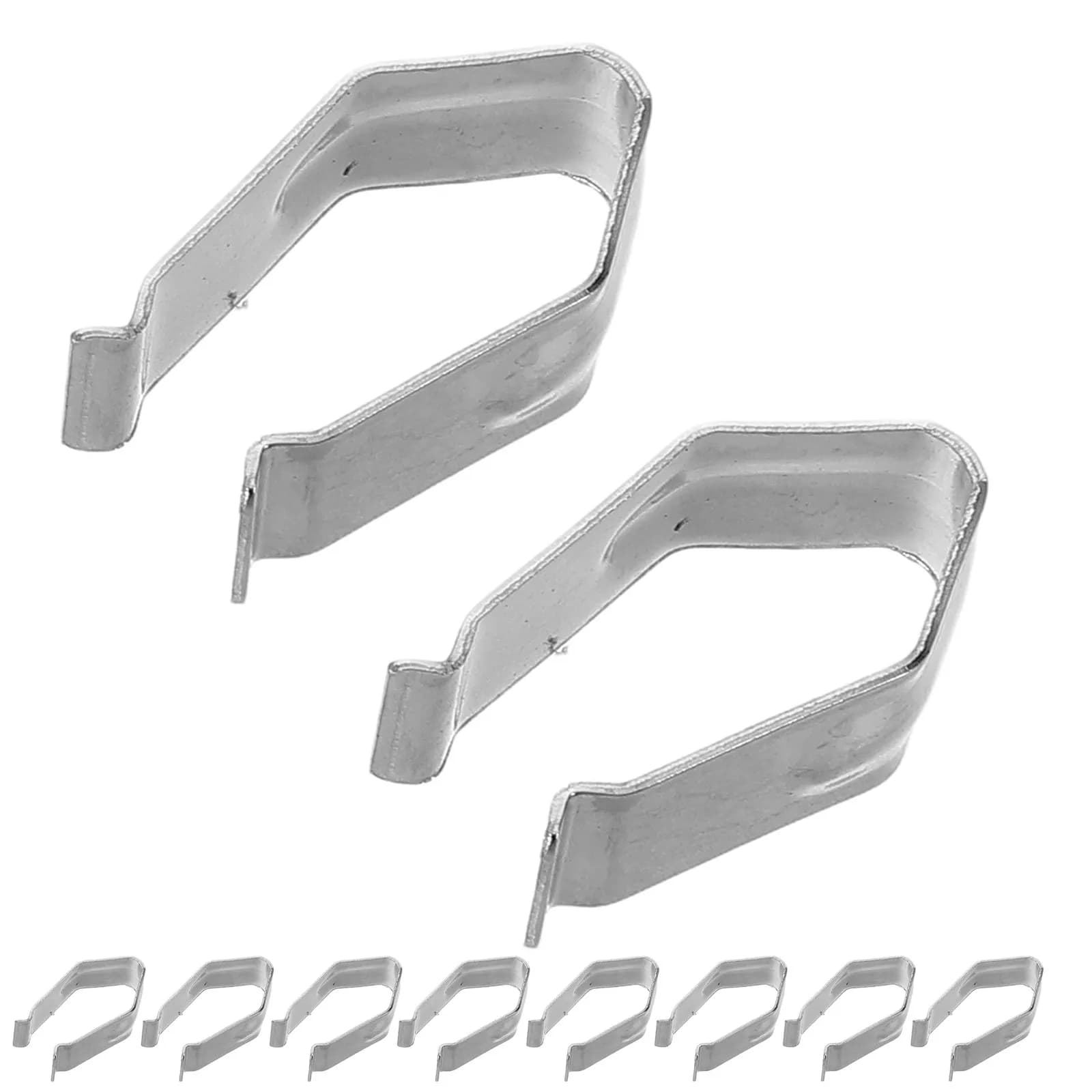 20 Pieces Accessories for Hangers, Spring Clips Resistent Iron, Clip Mechanics for Hanging skirts and trousers