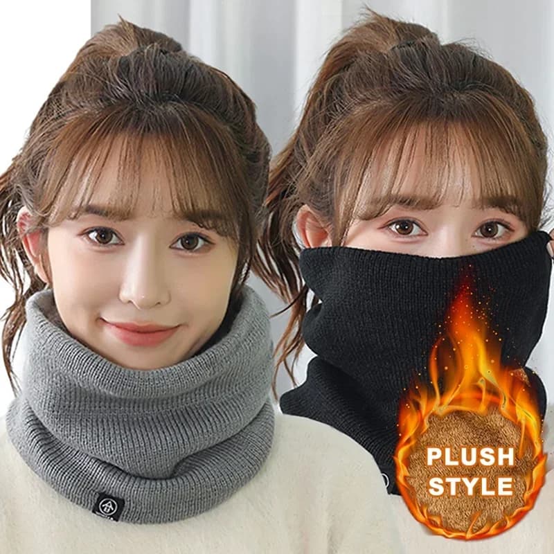 Unisex Thermal Glue Knit for Neck Winter Sports Scarf Windproof Cover for Ski Racing Cycling Cold weather outdoors