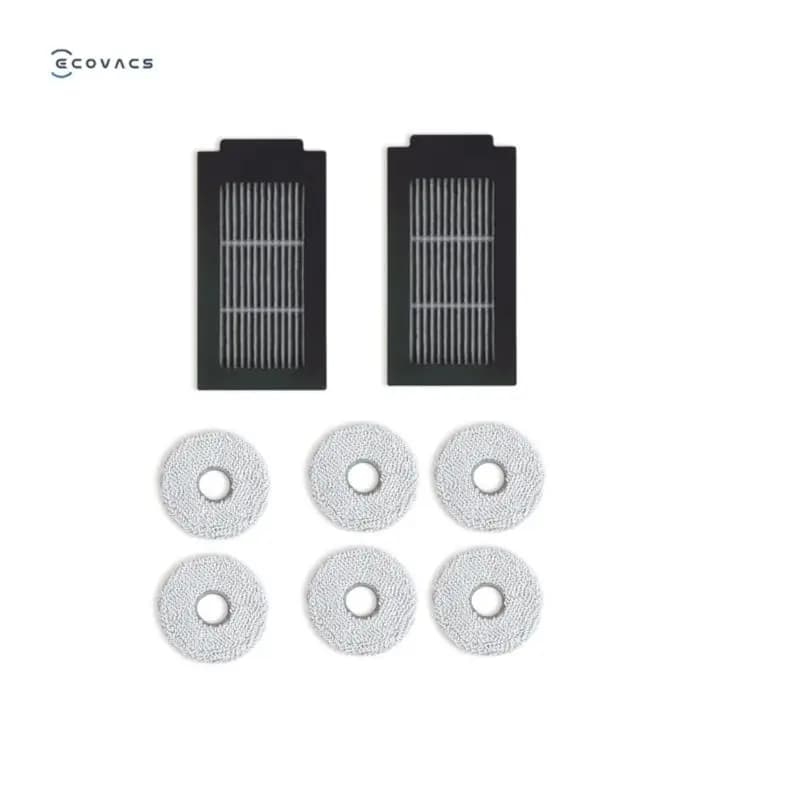 Original filter ECOVACS DEEBOT T50 OMNI/T50 MAX PRO OMNI T50 PRO OMNI * 2 pieces of cleaning * 6 pieces Accessories kit HA58