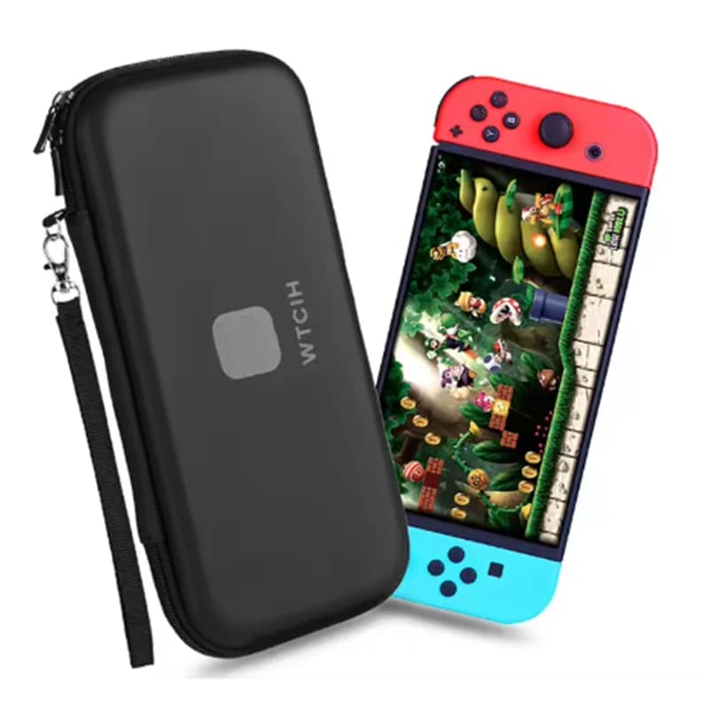 Per N Switch Custodia rigida Custodia da viaggio portatile Scatola da trasporto Custodia protettiva impermeabile per accessori di gioco per console NS