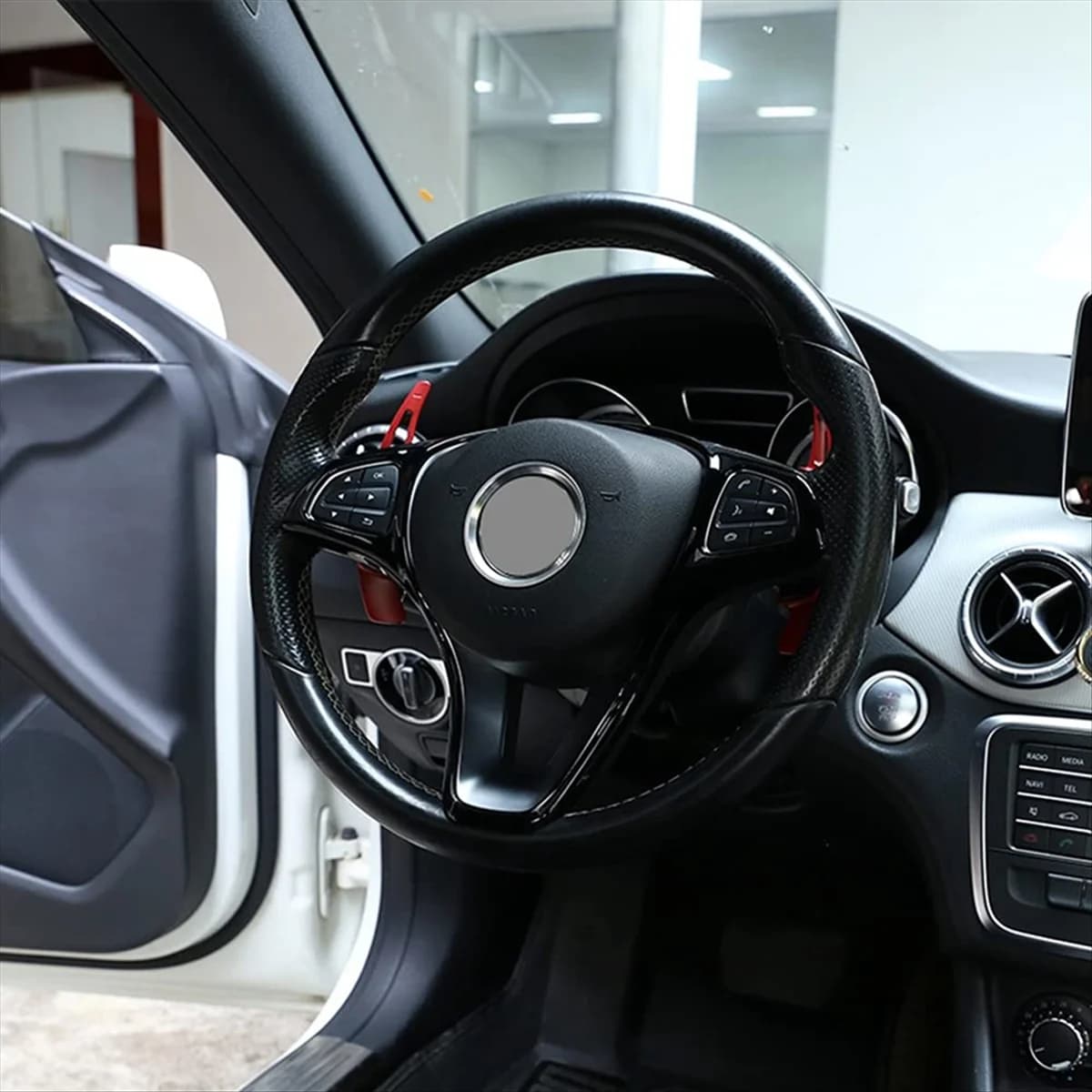 N30R MA For Mercedes Benz Car steering wheel decoration Trim cover frame