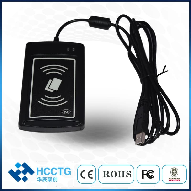 Lettore di Carte Intelligenti Contactless UID, Lettore di Carte NFC per Controllo Accessi ACR1281U C2