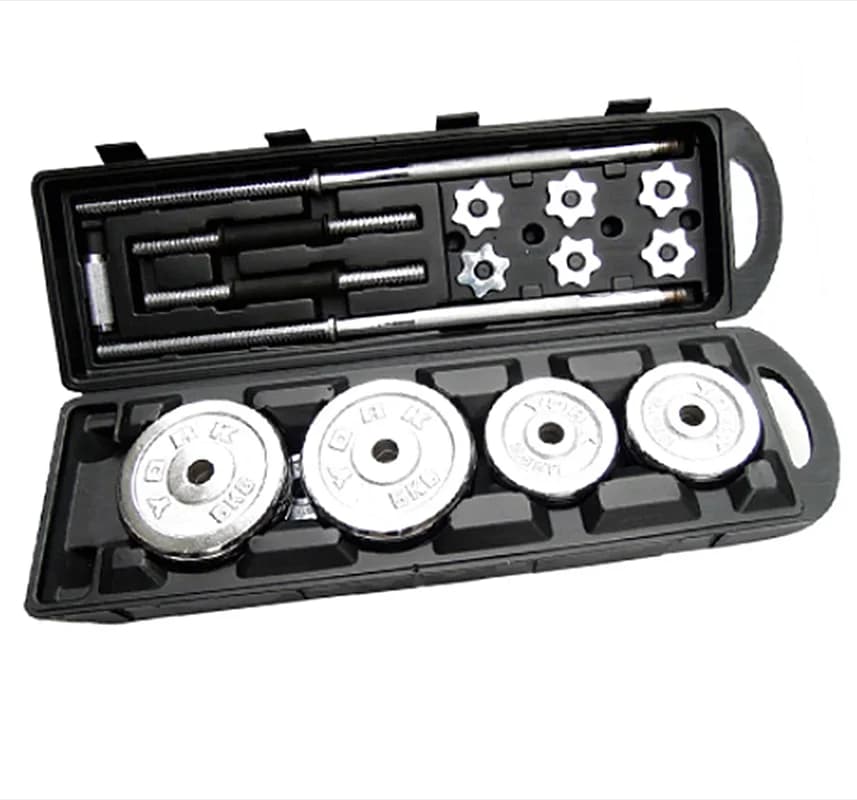 l # New Popular Adjustable Dumbbell Barbell Set Factory Price Weightlifting Portable Multifunctional Dumbbell Barbell