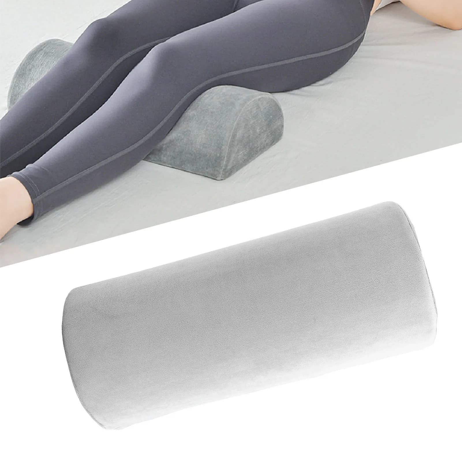 Half-rolled cushion Memory Foam Half-length cushion Ergonomic leg and neck cushion for sleeping