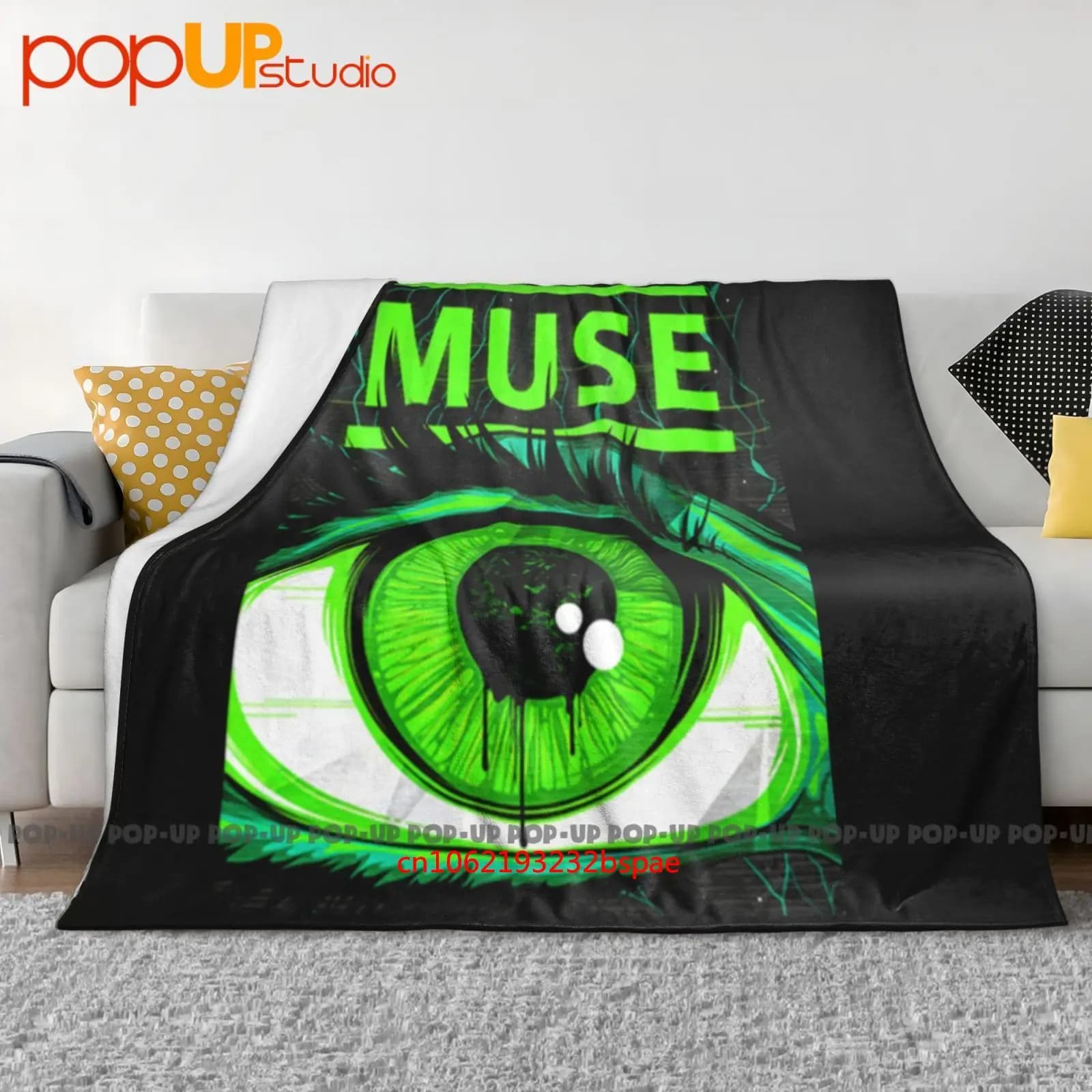 6299-Muse Simulation Theory Tour Date 2019 Coperta ultra morbida Trapunta Copridivano invernale Copriletto
