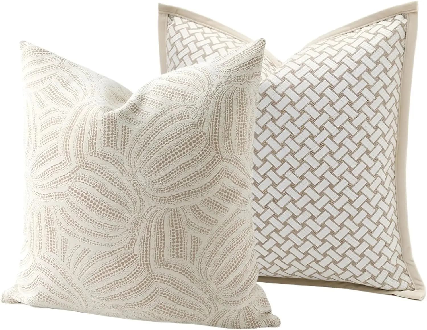 High End Double-sided Geometric Jacquard Cushion Cover Modern Light Luxury Pillow Covers Decorative 45x45/50x50cm Decor Home