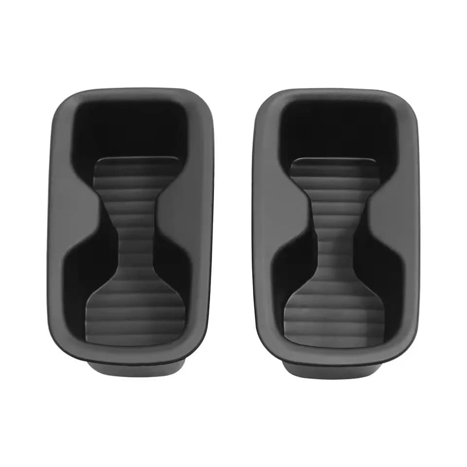 For Hyundai Santa Fe 2024 2025 6/7 places Water carriers The 2nd row beverage storage box 2 pieces Car accessories